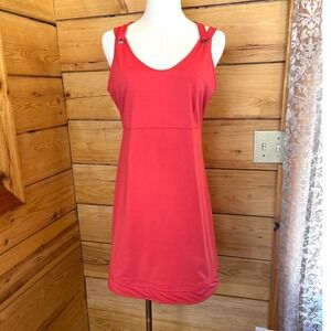 Merrell Activewear Athletic Hiking Tennis Skater Dress Medium Coral Pink UPF 50+